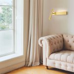 Настенный светильник Escada 10274/1 LED*5W Gold