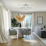 Потолочный светильник Escada 10275/6 LED*64W White APP