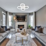 Потолочный светильник Escada 10276/4 LED*70W White APP ALBUS