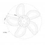 Потолочный светильник Escada 10285/5 LED*36W White ARROW
