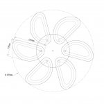 Потолочный светильник Escada 10285/6 LED*43W White ARROW
