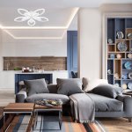 Потолочный светильник Escada 10287/5 LED*84W White GENTLE