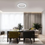 Потолочный светильник Escada 10292/1 LED*60W Chrome/Clear