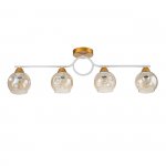 Потолочный светильник Escada 1100/4P E27*60W Gold/White