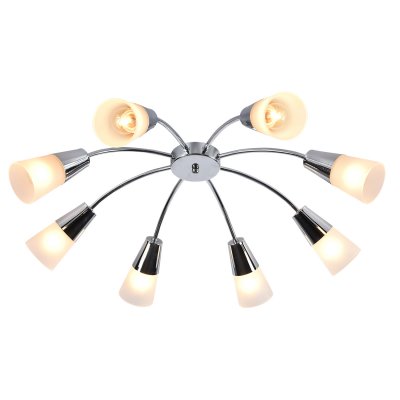 Потолочный светильник Escada 1100/8P Е14*40W Chrome AQUILEGIA