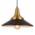 Подвесной светильник Escada 1101/1S E27*40W Black ARIES