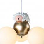 Подвесной светильник Escada 1101/3S G9*40W White/Gold