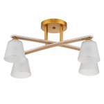 Потолочный светильник Escada 1101/4PL E27*60W Gold SILVA