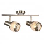 Поворотный спот FLORA 2хЕ14х40W ант бр 1102/2A ESCADA FLORA