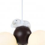 Подвесной светильник Escada 1103/3S G9*40W White/Brown