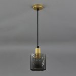 Подвесной светильник Escada 1104/1S E27*40W Gold/Black SENSE