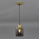 Подвесной светильник Escada 1104/1S E27*40W Gold/Black SENSE