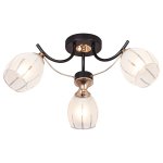 Потолочный светильник Escada 1104/3P E27*60W Black ALIN