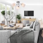 Потолочный светильник Escada 1105/3PL E27*40W Chrome SPIREA