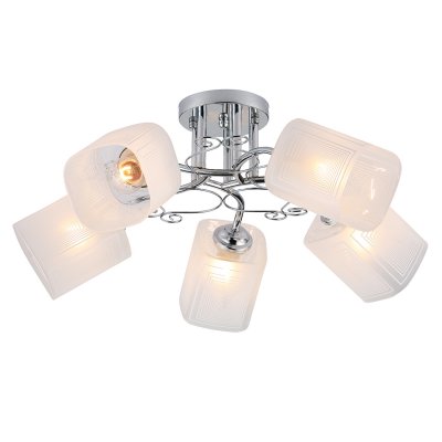 Потолочный светильник Escada 1105/5PL E27*40W Chrome SPIREA