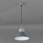 Подвесной светильник Escada 1106/1S E27*40W Grey CRATER