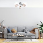 Потолочный светильник Escada 1106/3PL E27*40W Chrome ARONIA