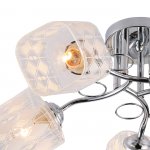 Потолочный светильник Escada 1106/5PL E27*40W Chrome ARONIA