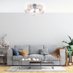 Потолочный светильник Escada 1106/5PL E27*40W Chrome ARONIA