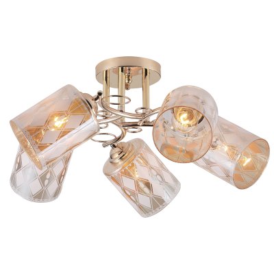 Потолочный светильник Escada 1107/5PL E27*40W Gold