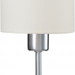 Настольный светильник Escada 1109/1 E14*40W Chrome/Beige DENVER