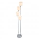 Напольный светильник Escada 1109/4 E14*40W Chrome/Beige DENVER