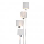 Напольный светильник Escada 1109/4 E14*40W White/Silver DENVER