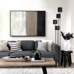 Напольный светильник Escada 1109/4 E14*40W Black/Gold DENVER