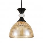 Подвесной светильник Escada 1112/1S E14*40W Black/Amber