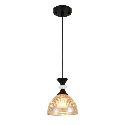 Подвесной светильник Escada 1112/1S E14*40W Black/Amber Подвесной светильник Escada 1112/1S E14*40W Black/Amber