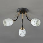Люстра CAMILA 1112/3P 3хЕ27х60W черн ESCADA