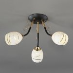 Люстра CAMILA 1112/3P 3хЕ27х60W черн ESCADA
