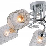 Потолочный светильник Escada 1113/5PL E27*40W Chrome WEIGELA