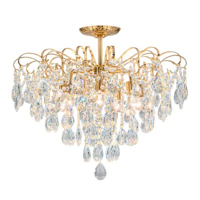 Потолочный светильник Escada 1113/7PL E27*60W White/Gold CROWN