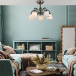 Светильник на штанге Escada 1114/5PL E27*60W Bronze VERSAILLES