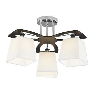 Потолочный светильник Escada 1116/3PL E27*60W Chrome/Black/White