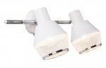 Спот Escada 1117/2A E14*40W White/Chrome GLENN