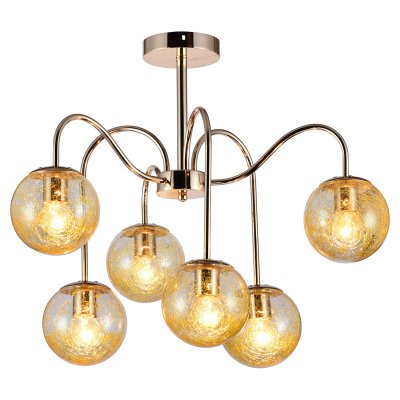 Потолочный светильник Escada 1118/6PL E27*60W Gold BLOSSOM