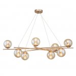 Подвесной светильник Escada 1119/8S E14*40W Gold BALANCE