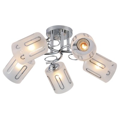 Потолочный светильник Escada 1120/5PL E27*40W Chrome CALLUNA