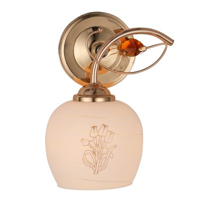 Настенный светильник Escada 1121/1A E27*40W Gold ANEMONE