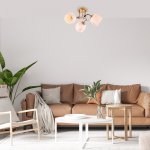 Потолочный светильник Escada 1121/3PL E27*40W Gold ANEMONE