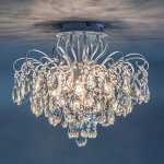 Потолочный светильник Escada 1121/6PL E27*60W White/Silver WALTZ