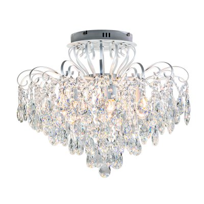 Потолочный светильник Escada 1121/7PL E27*60W White/Silver WALTZ Потолочный светильник Escada 1121/7PL E27*60W White/Silver WALTZ