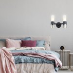 Настенный светильник Escada 1122/2A E14*40W Black