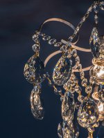 Потолочный светильник Escada 1122/4PL E27*60W White/Gold BLING