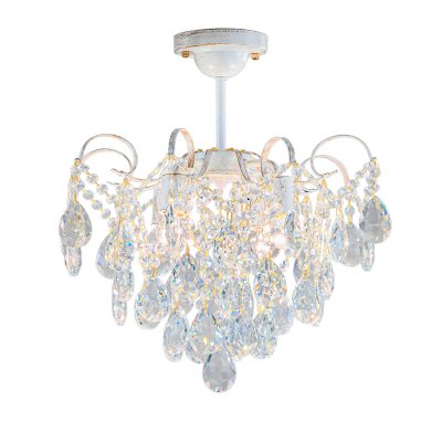 Потолочный светильник Escada 1122/4PL E27*60W White/Gold BLING Потолочный светильник Escada 1122/4PL E27*60W White/Gold BLING