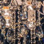 Потолочный светильник Escada 1122/5PL E27*60W White/Gold BLING