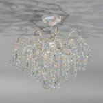 Потолочный светильник Escada 1122/5PL E27*60W White/Gold BLING