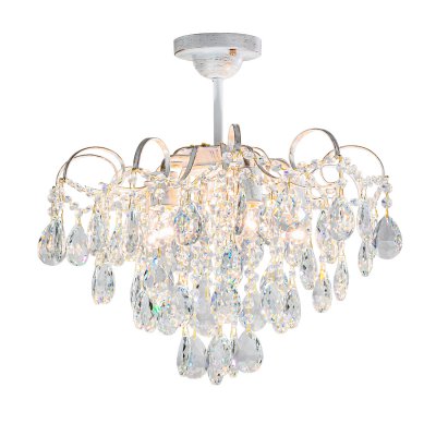 Потолочный светильник Escada 1122/5PL E27*60W White/Gold BLING Потолочный светильник Escada 1122/5PL E27*60W White/Gold BLING